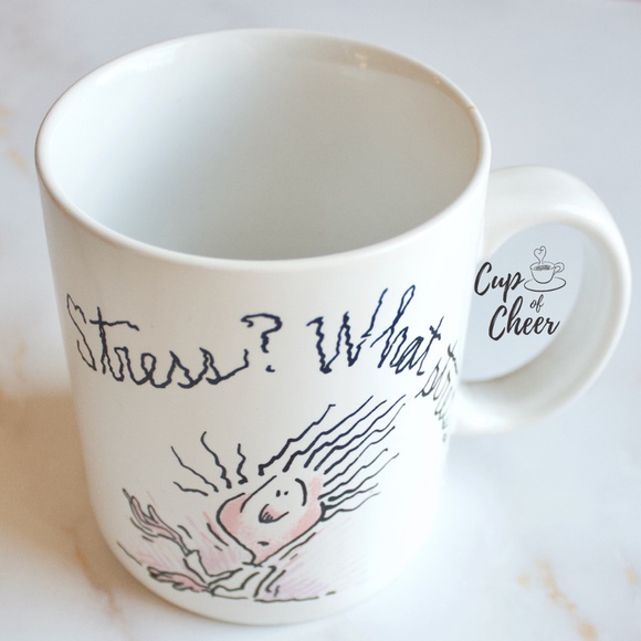 2/$30 'Stress? What Stress?' Mug ☕️ - Picture 3 of 3